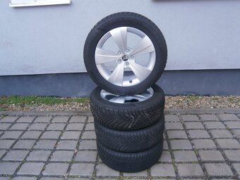 ALU KOLA 5 X 112 ŠKODA ORIGINÁL 215 55 17 SUPERB - 6