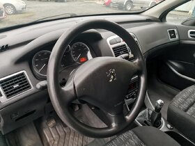 PEUGEOT 307,1.6 BENZÍN,80KW,KOUPENO ČR,TAŽNÉ - 6