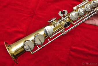 Selmer (SBA) super vyvážený akční soprán saxofon - 6