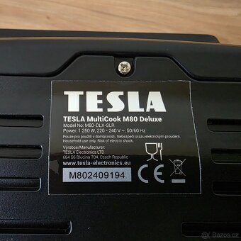 TESLA MultiCook M80 Deluxe - multifunkční elektrický hrnec, - 6