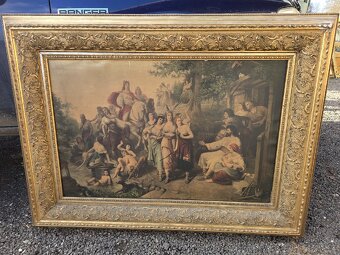 Staré velké obrazy - 6