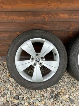 Orig. Letní alu kola Triton R17 215/55/17 - 6