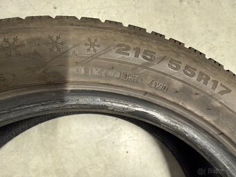 prodám zimní 215/55/17 Dunlop - 6
