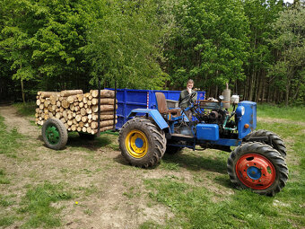 Silný robustní malotraktor 4x4 domácí výroby s uzávěrkou - 6