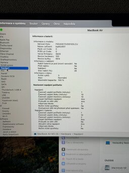 NOVÝ MACBOOK AIR 13” M3/256GB/8GB/BATERIE 100% - 6
