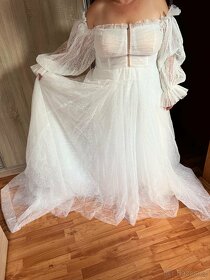 Nové Svatební šaty - Ivory, vel. 56 - 6