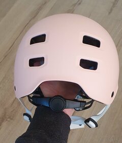 Dětská helma - pastelově růžová - 6