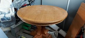 Rozkládací stůl massiv + 6x židle - 6