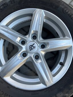 4x Alu kola s letními pneu Continental 195/65 R15 - 6