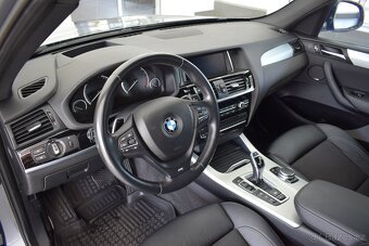 BMW X3 3,0 230 kW, xDrive35d, ČR,1.maj,2xALU,DPH - 6