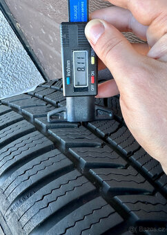 Originál alu kola volkswagen merano 5x112, nové pneu - 6