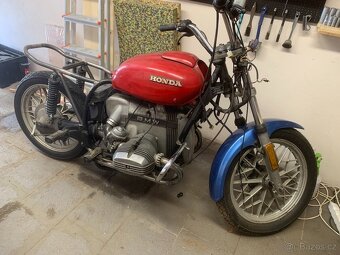 BMW R45 scrambler stavba (airhead / boxer / r2v) - 6