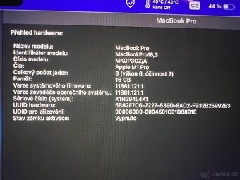 MacBook Pro 14", M1 ,16GB ,512GB - 6