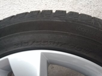 alu Škoda Karoq,Superb 3, celoroční 215/55/17 Hankook - 6