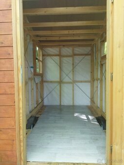 Dřevěná mini maringotka / tiny house / stánek - 6