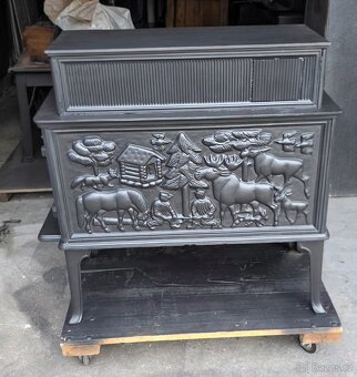 Litinová kamna Jotul F 118 N černý lak - 6