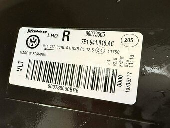 VW TRANSPORTER T6 světlo PP 7E1941016AC POŠKOZENÉ - 6