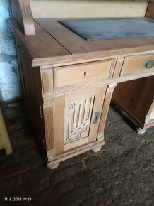 Starožitný psací stůl - 6