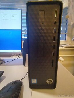 PC set HP Slim | Intel i5 (6 jader) | 16GB RAM | 24" IPS Mo - 6