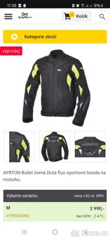 Ayrton bunda vel. L NOVÁ - 6