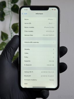 iPhone XS Max 256GB - nefunkční Face ID - 6