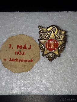Štyri odznaky 1. M Á J A. - 6