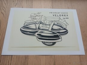 Prodam plakaty Jawa pionýr,Manet,CZ 502,Jawa 250,Stadion - 6