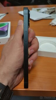Apple iPhone 14 128GB Black, skvělý stav,bat90%,zár.12mes - 6
