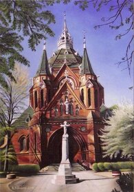 Obrazy + čerstvé unikátní malby - Karel Gott + pražský orloj - 6