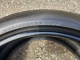 Letní DVOUROZMĚRY Yokohama Advan - 285/40 + 325/35 ZR22 XL - 6
