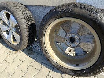 Alu kola Škoda + zimní pneu Matador 215 / 55 / R17 - 6