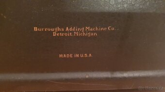 Mechanický sčítací stroj - kaukulačka - 6