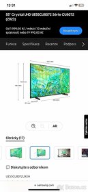 Nová televize Samsung UE55CU8072U (Crystal UHD, 55”) - 6