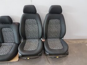 Vyhřívané černé sedačky + kabeláž Škoda Fabia Fl. - 6