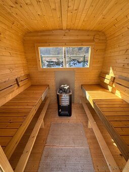 Zahradní 3M CUBE SAUNA s terasou - 6
