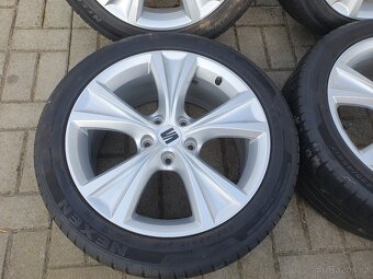 Alu kola Seat 5x112 r17 7,5j et49 pneu 225/45/17 - 6