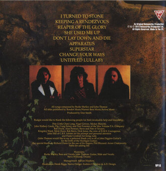 CD Budgie – Nightflight 1981 - 6