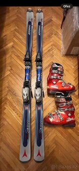 Lyžařský set, lyže Atomic, lyžařské boty Tecnica - 6