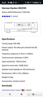 Harman/Kardon HK3250 - 6