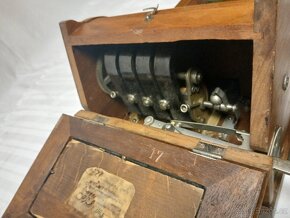Starožitný nástěnný telefon 1905 - 6