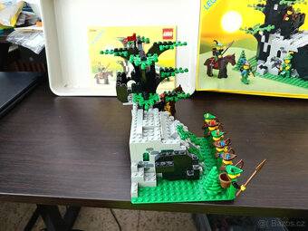 LEGO Castle 6066 Camouflaged Outpost +návod +box - 6