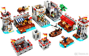 LEGO Bricklink 910047 Středověké tržiště u moře - 6