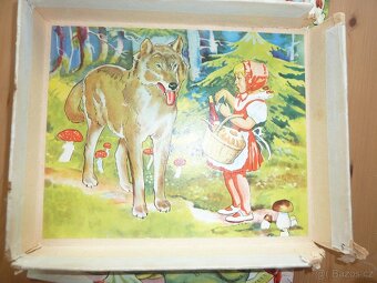 Retro obrázkové kostky TOFA Pohádky - 6