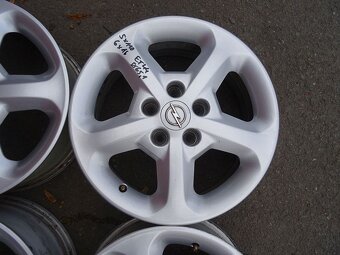 Alu disky origo Opel 16",rozteč 5x110, ET 44, šířka 6J - 6