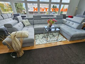 Rohová sedací souprava Angels "U" NOVINKA AKCE - 6