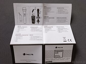 Bezdrátový mikrofon NGS - 6