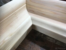 Masivní dřevěný obrazový rám z borovice - šíře 10cm - 6