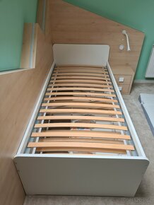 Rozkládací postel IKEA SLÄKT s úložným prostorem. 90x200 - 6
