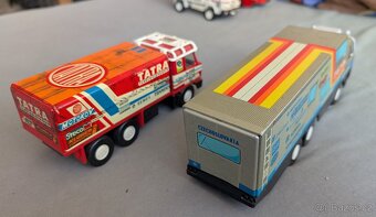 Tatra 815 GTC a Rallye Paříž Dakar plechová 1/43 - 6