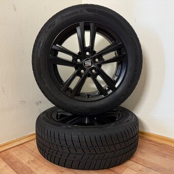 NOVÁ SEAT LEON 5x112 R16 ET46+ZIMNÍ 205/55R16 9mm - 6